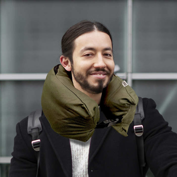 CUELLO ESCONDE ROPA - VERDE MILITAR